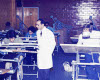 Michel en classe